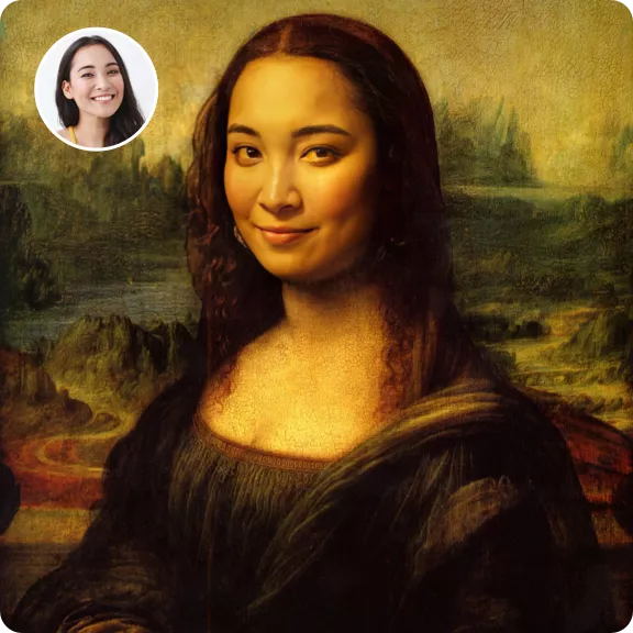 Mona Lisa — classic art reimagined with AI